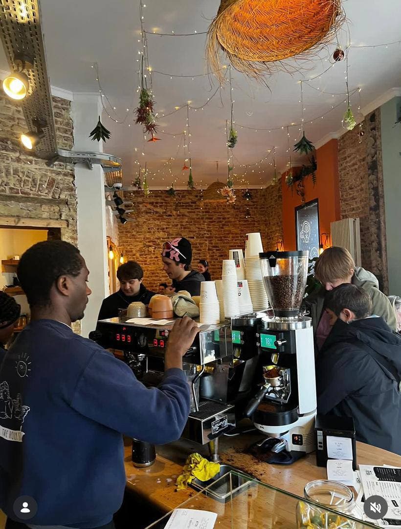 Préparation du café